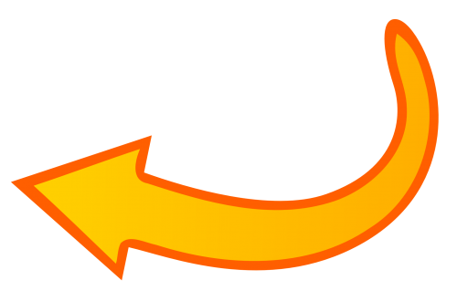 curved left arrow yellow 8
